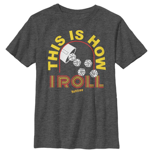 تي شيرت ياهتز ريترو هاو آي رول للأولاد