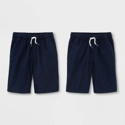 Boys' 2pk Pull-On Woven Shorts - Cat & Jack™