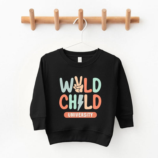 سويت شيرت جرافيكي فائق النعومة من Juniper Shop Wild Child Peace Youth