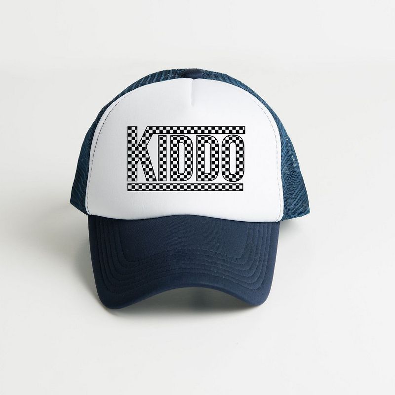 The Juniper Shop Kiddo Checkered Youth Foam Trucker Hat