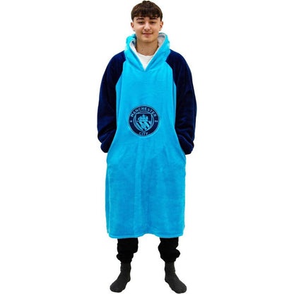 Manchester City FC Hugzee Oversized Wearable Hoodie