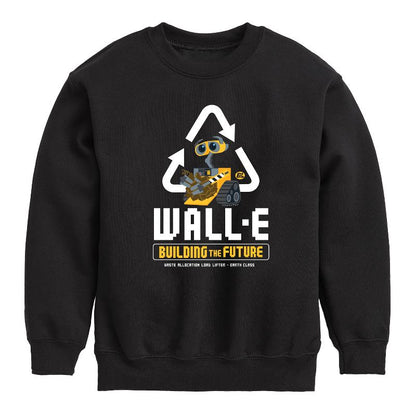 Boys' - Disney - Building Future Recycle Graphic Long Sleeve Fleece Sweatshirt