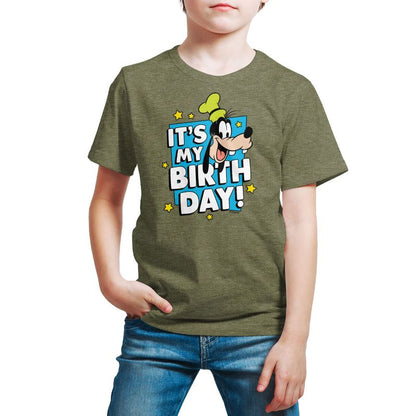 Boys' - Disney - Goofy It's My Birthday Short Sleeve Graphic T-Shirt