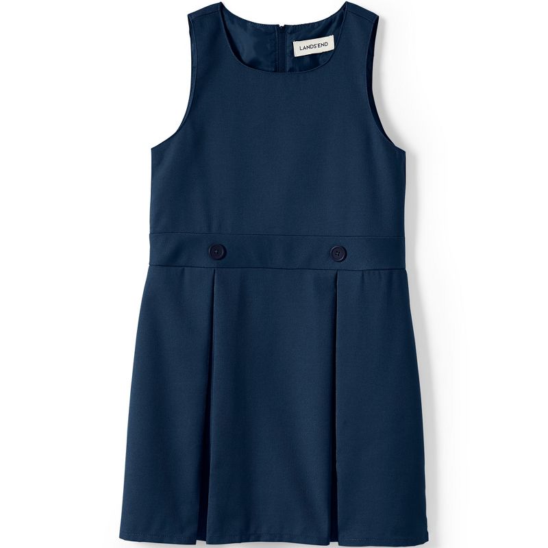 Lands' End Kids Uniform Solid Jumper