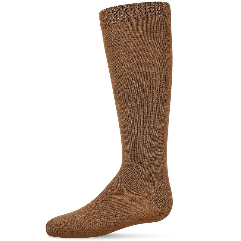 Memoi Kids' Basic Cotton Blend Knee High Socks (Part 2)