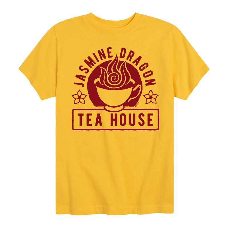 Boys' - Avatar: The Last Airbender - Jasmine Dragon Tea Short Sleeve Graphic T-Shirt