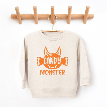 سويت شيرت جرافيكي ناعم للغاية بطبعة قرون الوحش الحلوى من ذا جونيبر شوب