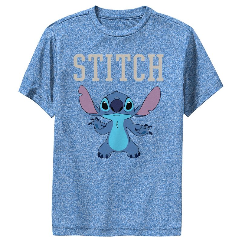 Boy's Lilo & Stitch Standing Alien Performance Tee
