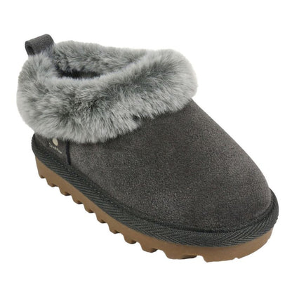 BEARPAW Asher Toddler Suede Slippers