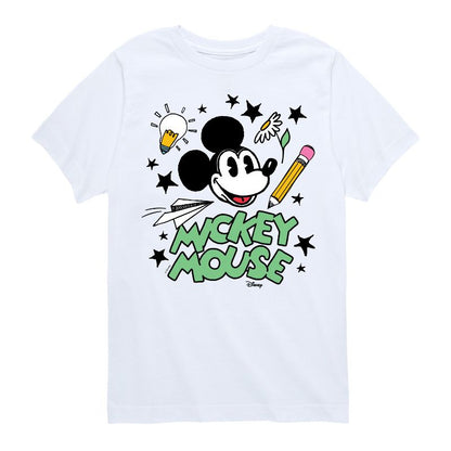 Boys' - Disney - Mickey Mouse Short Sleeve Graphic T-Shirt