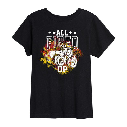 Boys' - Case IH - All Fired Up Short Sleeve Graphic T-Shirt