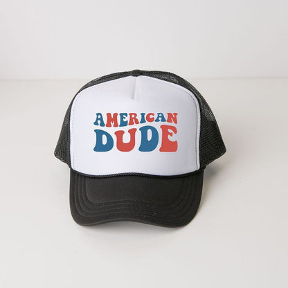 The Juniper Shop American Dude Youth Foam Trucker Hat