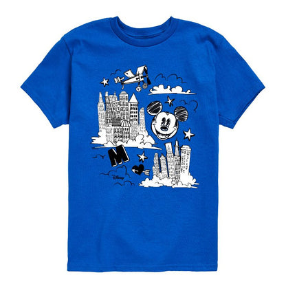 Boys' - Disney - Mickey Mouse Short Sleeve Graphic T-Shirt