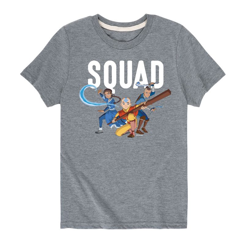 Boys' - Avatar: The Last Airbender - Trio Squad Short Sleeve Graphic T-Shirt