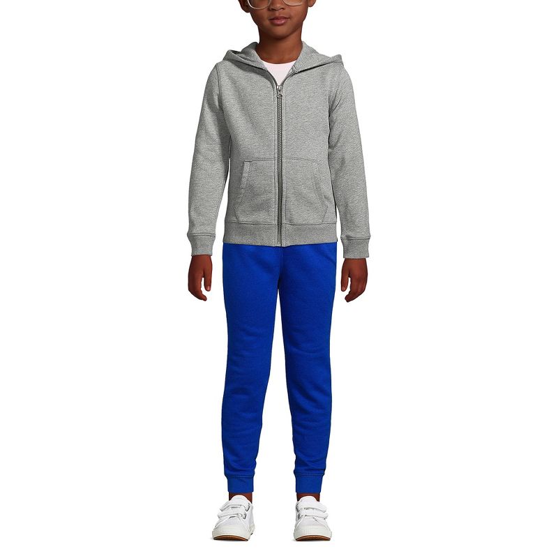 زي مدرسي للأطفال من Lands' End، سويت شيرت بسحاب أمامي