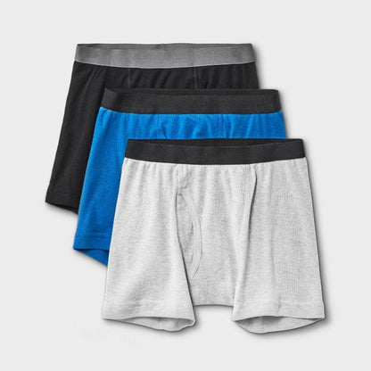 Boys' 3pk Boxer Briefs - Dealworthy™