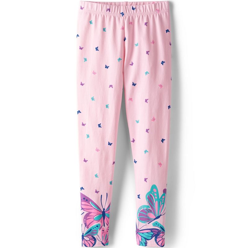 Lands' End Kids Tough Cotton Novelty Leggings