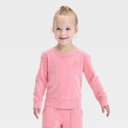 Toddler Girls' French Terry Sweatshirt - Cat & Jack™