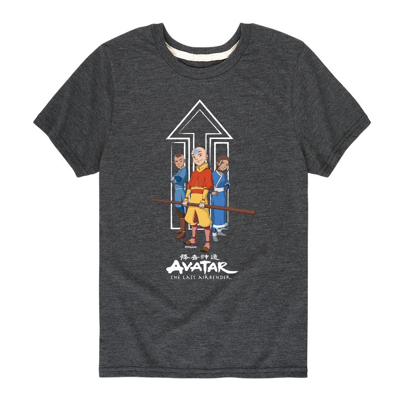 Boys' - Avatar: The Last Airbender - Trio Short Sleeve Graphic T-Shirt