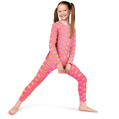 Rocky Thermal Underwear for Girls, Long Johns Fleece Lined Set, Shirt & Pants, Base Layer
