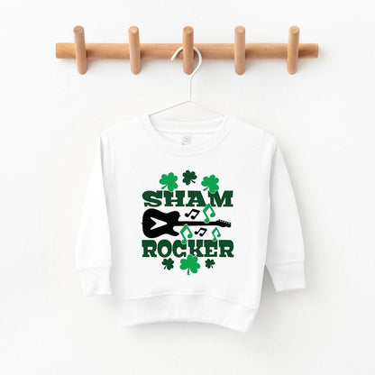The Juniper Shop Shamrock Rocker Toddler Graphic Sweatshirt