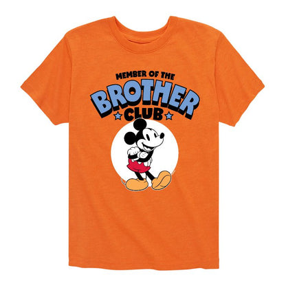 Boys' - Disney - Member Of The Brother Club Short Sleeve Graphic T-Shirt