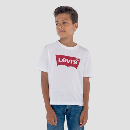 تي شيرت Levi's® للأولاد بأكمام قصيرة وشعار Batwing