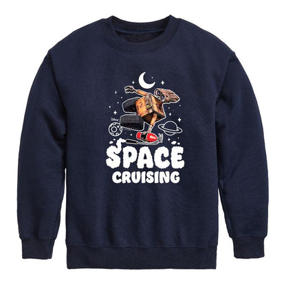 Boys' - Disney - Space Cruising Graphic Long Sleeve Fleece Sweatshirt
