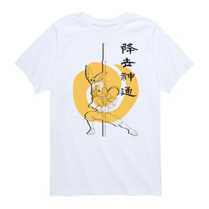 Boys' - Avatar: The Last Airbender - Aang Momo Kanji Short Sleeve Graphic T-Shirt