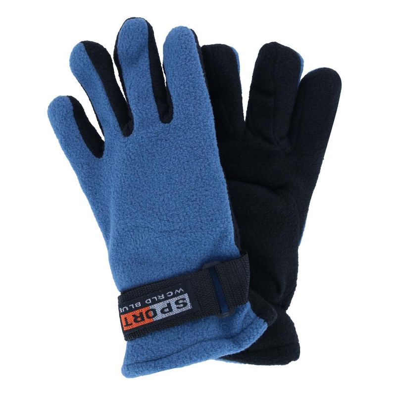 CTM Kids' 5-13 Insulated Fleece Winter Glove