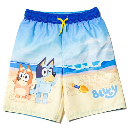 Bluey UPF 50+ Swim Trunks Bathing Suit Little Kid Sizes (2T - 7-8)