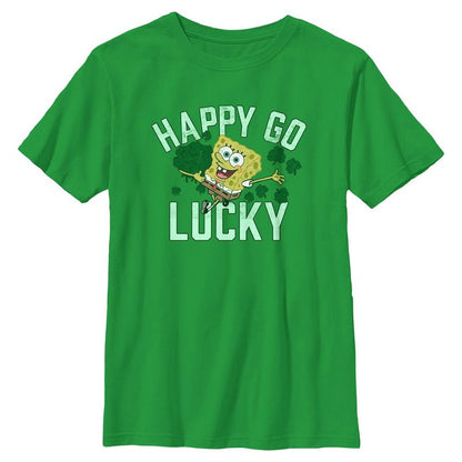 Boy's SpongeBob SquarePants Happy Go Lucky T-Shirt