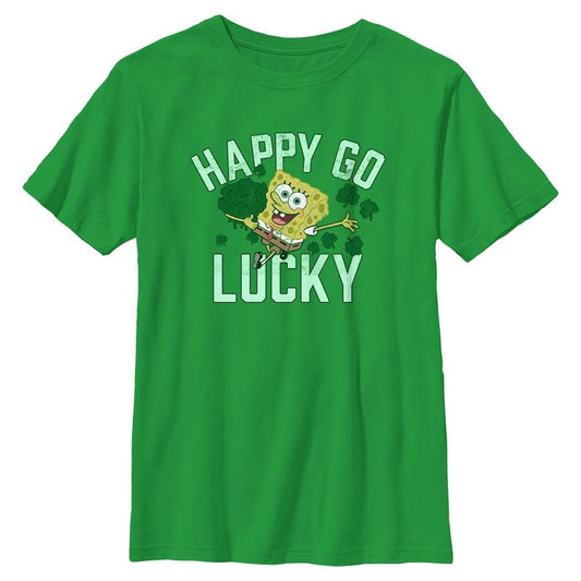 Boy's SpongeBob SquarePants Happy Go Lucky T-Shirt