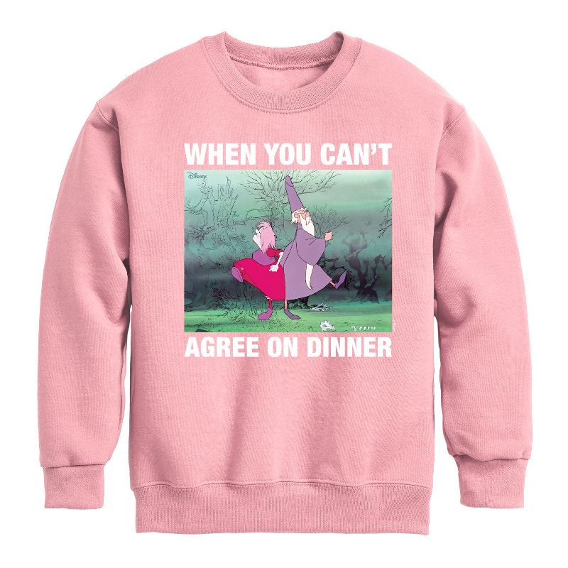 Boys' - Disney - The Sword And The Stone Graphic Long Sleeve Fleece Sweatshirt