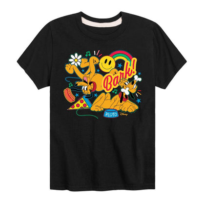 Boys' - Disney - Pluto Collage Short Sleeve Graphic T-Shirt