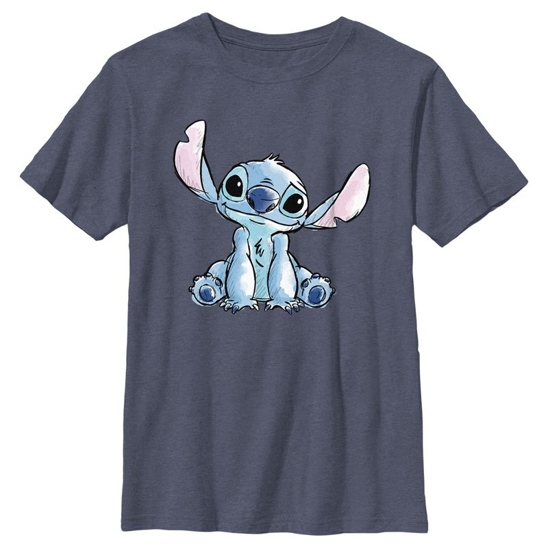 Boy's Lilo & Stitch Sketch Stitch T-Shirt