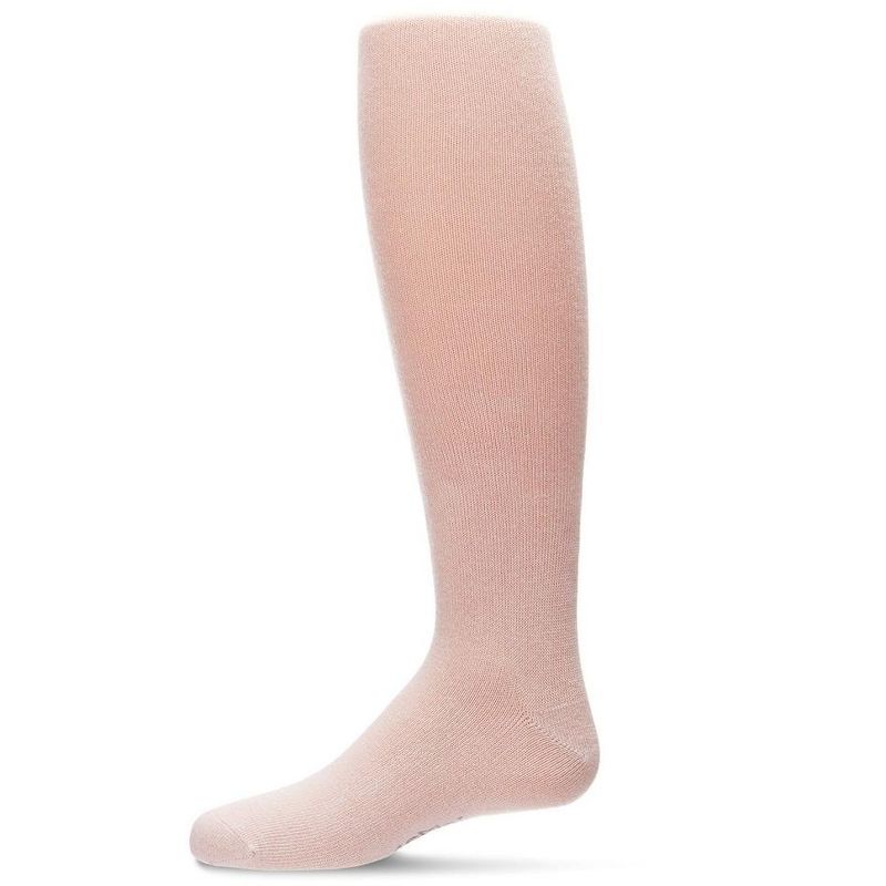 Memoi Girls' Soft Pima Cotton Opaque Tights