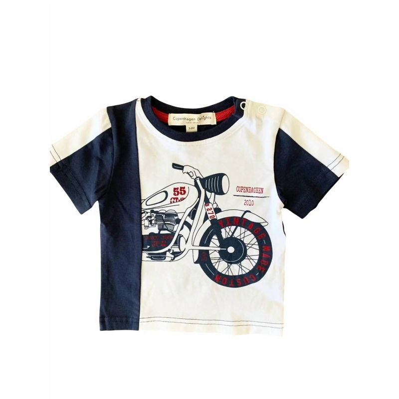 تيشيرت مطبوع عليه صورة دراجة للأولاد - كوبنهاجن ديلايتس