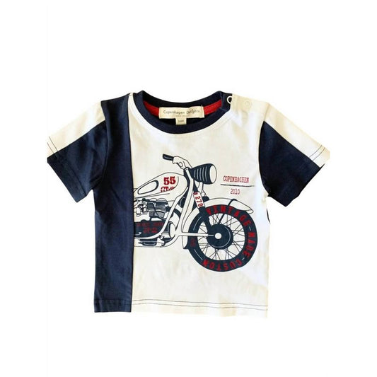 تيشيرت مطبوع عليه صورة دراجة للأولاد - كوبنهاجن ديلايتس