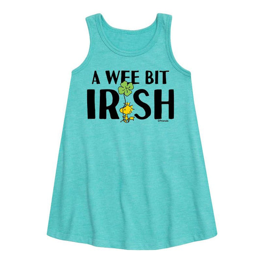 فستان وي بت آيريش جرافيكي بدون أكمام للفتيات - بينتس -