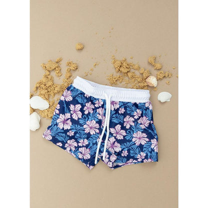 Twilight Blossoms | Swim Shorts | Charlie Lou Baby