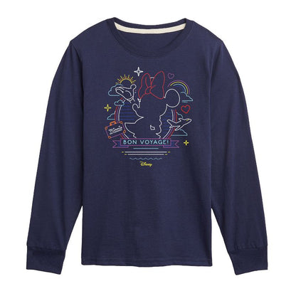 Boys' - Disney - Minnie Mouse Long Sleeve Graphic T-Shirt