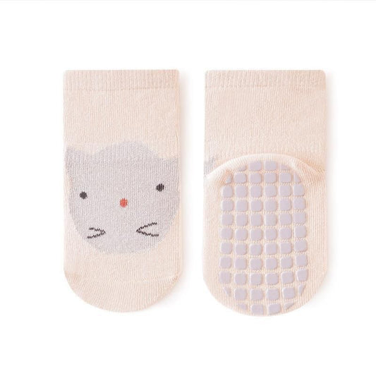 MyKids-USA Comfy Cotton Cartoon Socks Non-Slip