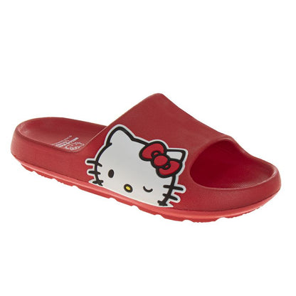 Josmo Sanrio Hello Kitty Girls Slides Open Toe Sandals - Summer Beach Water Pool Shoes