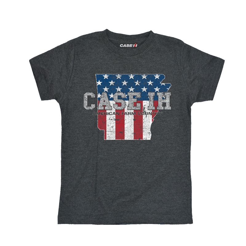 Boys' - Case IH - Country Patriotic AR Short Sleeve Graphic T-Shirt