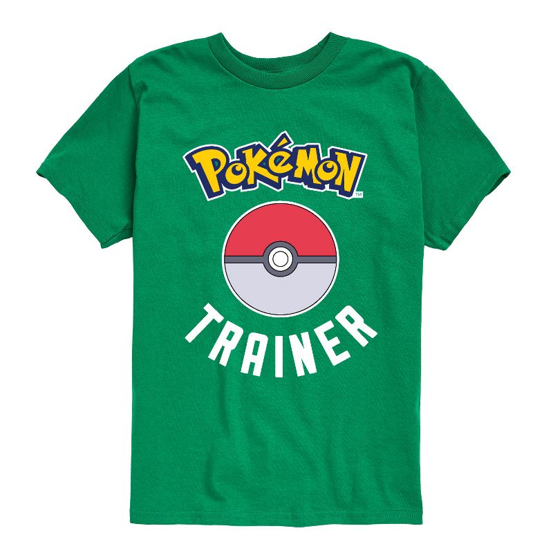 تي شيرت بوكيمون - مدرب بوكيمون - بأكمام قصيرة ورسومات جرافيكية للأولاد