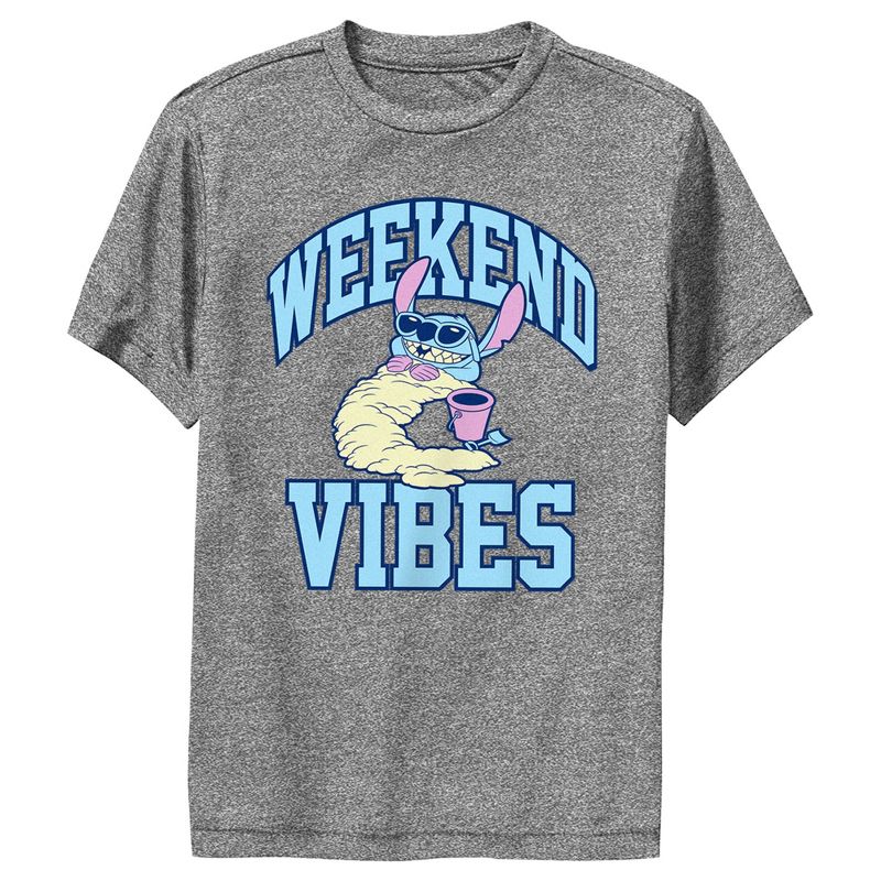 Boy's Lilo & Stitch Weekend Vibes Performance Tee