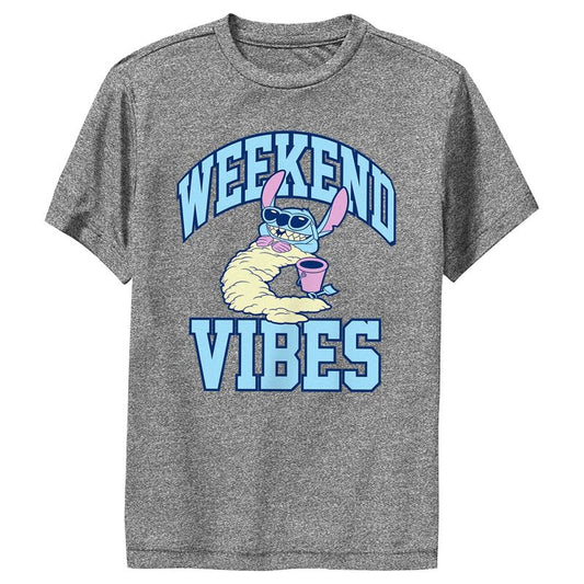 Boy's Lilo & Stitch Weekend Vibes Performance Tee