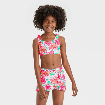 Girls' Shady Days Bikini Skirt Set - Cat & Jack™