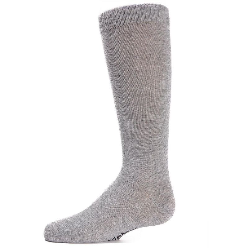 Memoi Kids' Basic Cotton Blend Knee High Socks